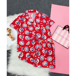Bộ mặc nhà - pijama kate thái - quần cộc