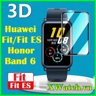 Hình ảnh Miếng Dán 3D Full màn hình bảo vệ mặt đồng hồ Huawei band 7 Huawei Watch Fit ES / Honor Band 6 / Huawei band 6