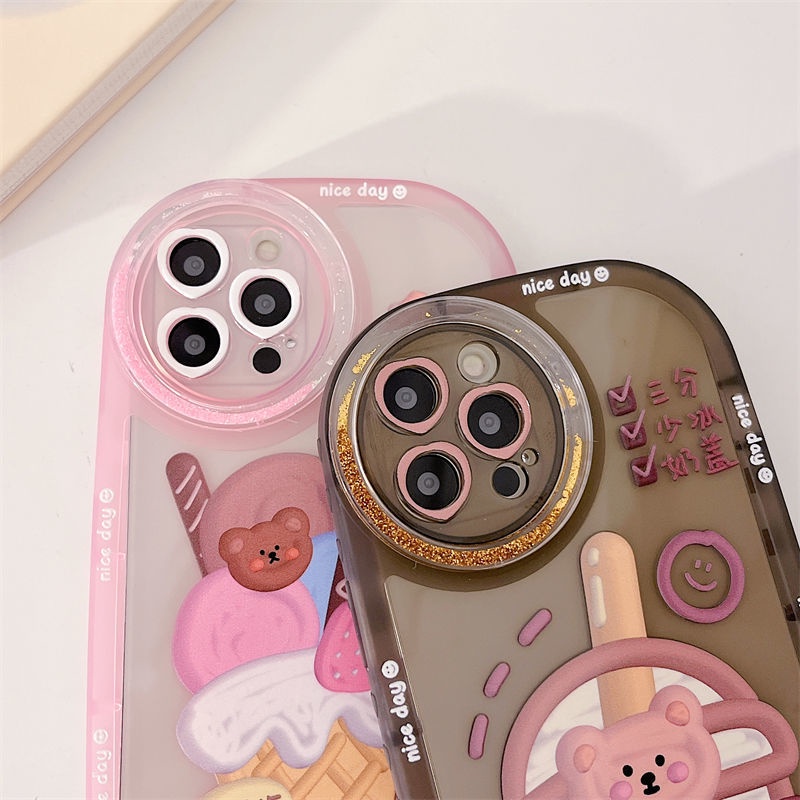 Ốp Điện Thoại Họa Tiết Món Tráng Miệng Dễ Thương Dành Cho IPhone 12 13 11 Pro Max X Xs Max Xr 6634