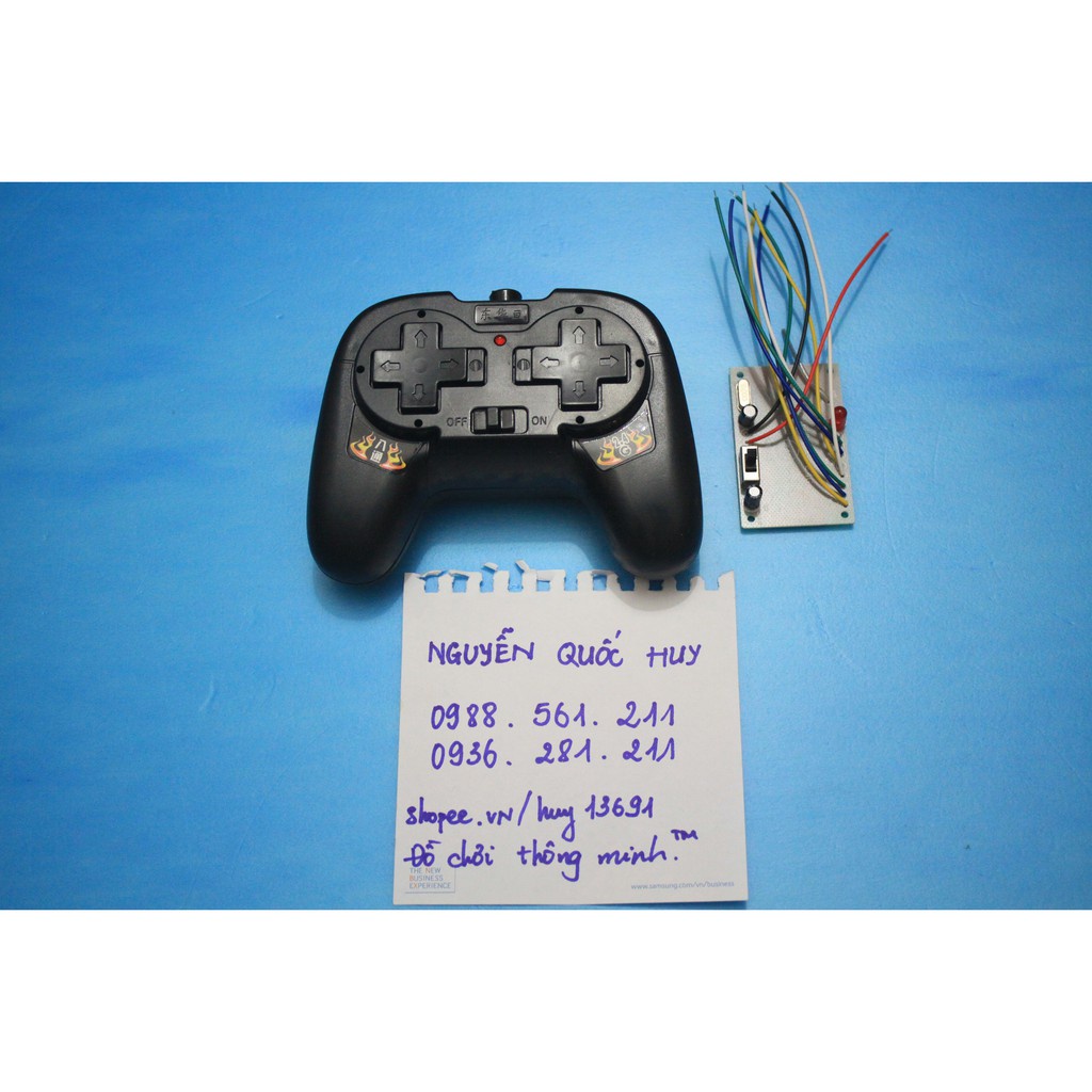 Tx rx 4 kênh 2.4Ghz chế tạo xe, thuyền