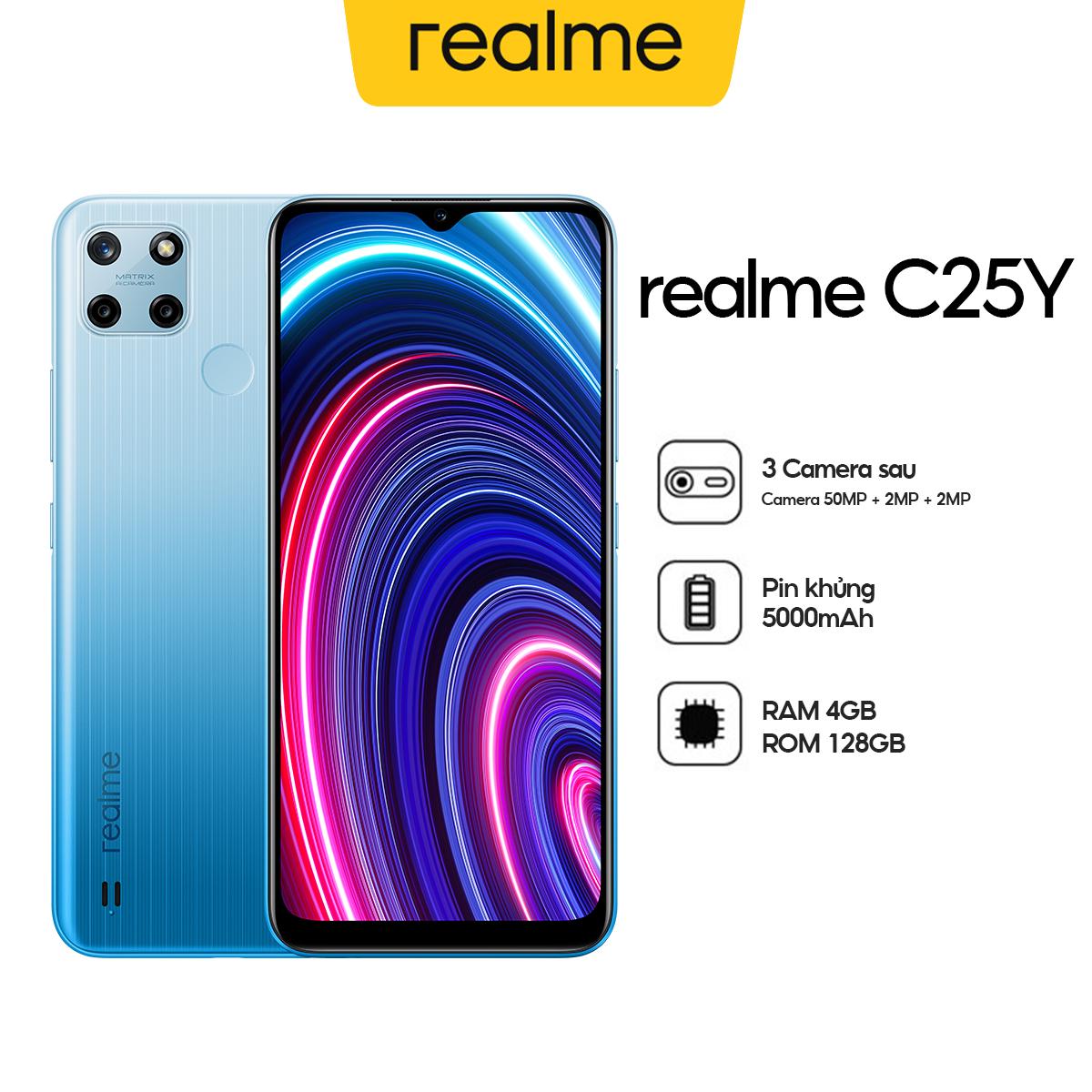 Điện thoại Realme C25Y (4Gb/128Gb) - Hàng Chính Hãng | BigBuy360 - bigbuy360.vn