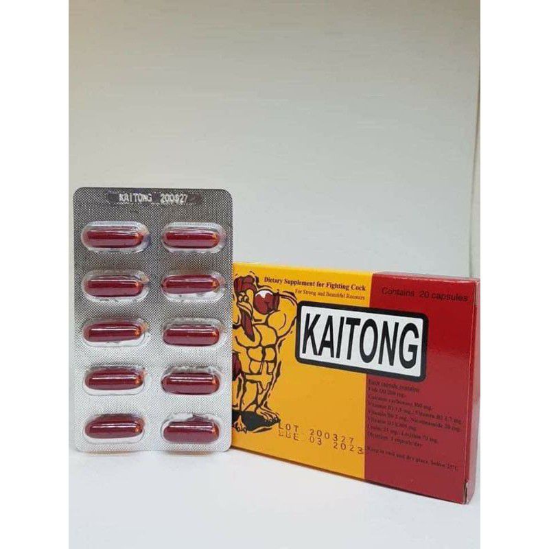 1vỉ kaitong tăng lực gà chọi gà nòi gà tre gà đá