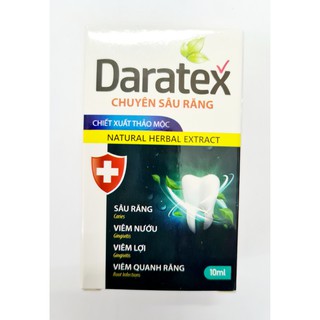 Dung dịch chấm sâu răng Daratex thảo dược 10ml