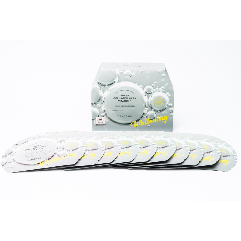 Combo MIX 3 Mặt nạ Banobagi Super collagen Dưỡng Da Dồi Dào Tinh Chất