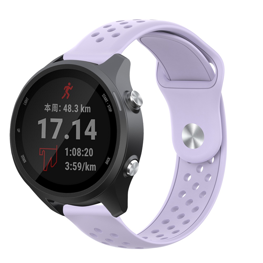 Dây Đeo Tay Thay Thế Bằng Silicone Mềm 20mm Màu Hồng / Xanh Navy / Xanh Dương