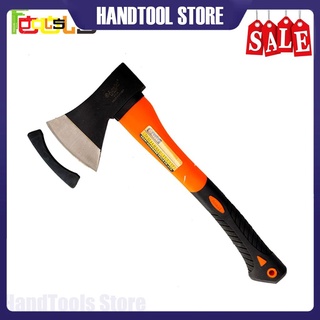 Búa Rìu Asaki bổ củi, chặt cây, làm vườn, thoát hiểm, cứu hộ đa năng 600g