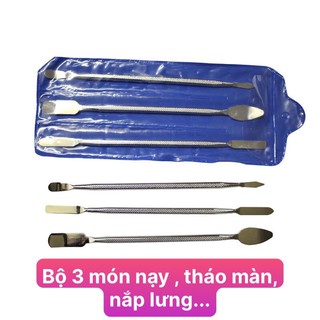 Bộ 3 món nạy , tháo lắp , lỉa màn hình - nắp lưng