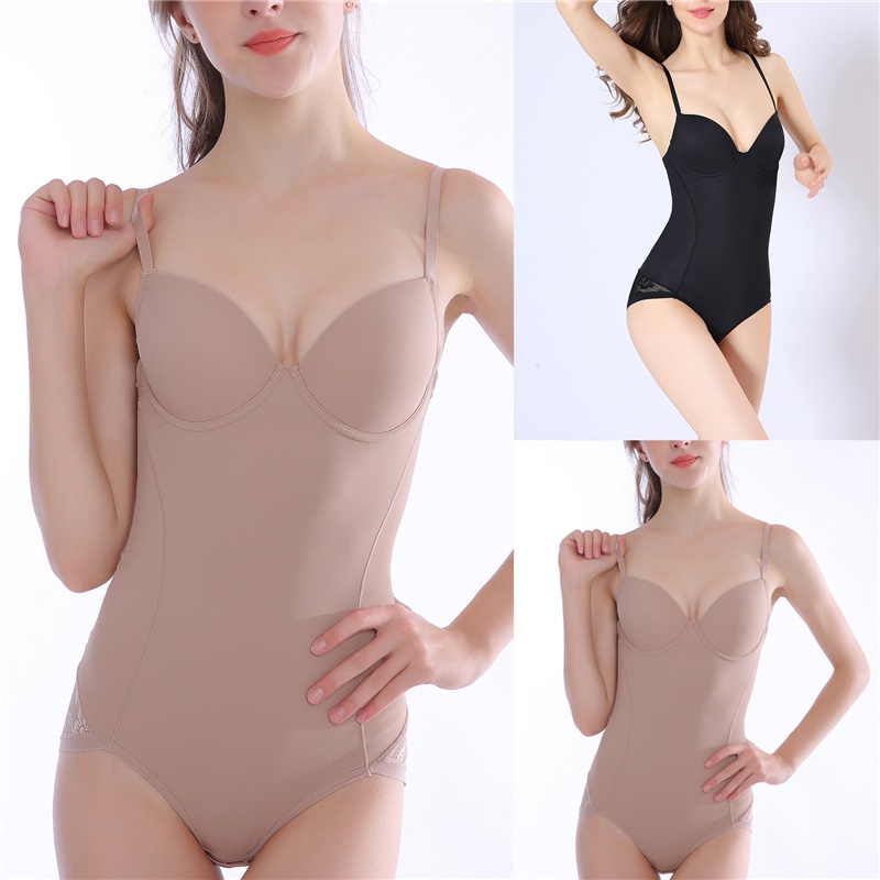 Jumpsuit Ren Hoa Kèm Áo Lót Cổ Chữ V Khoét Sâu | BigBuy360 - bigbuy360.vn