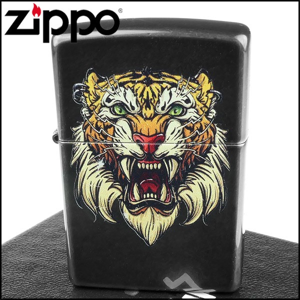 Zippo Original Usa 49263 Sabretooth Tattoo