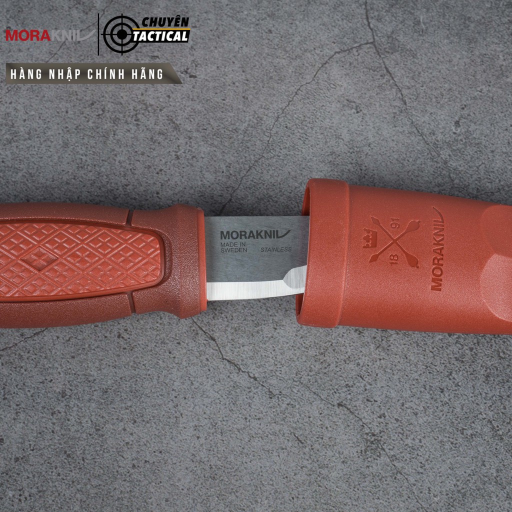 Dụng cụ dao phượt dao dã ngoại Morakniv® Eldris - Thép Không Gỉ - Hàng nhập chính hãng Thụy Điển - Made in Sweden