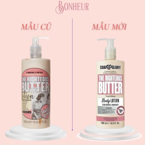 Dưỡng thể The Righteous Butter Body Lotion của Soap&amp;Glory mua tại Boots THAILAND