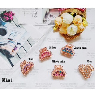 Thanh lí: Gấp tóc 3.5cm đính cườm còn 10k