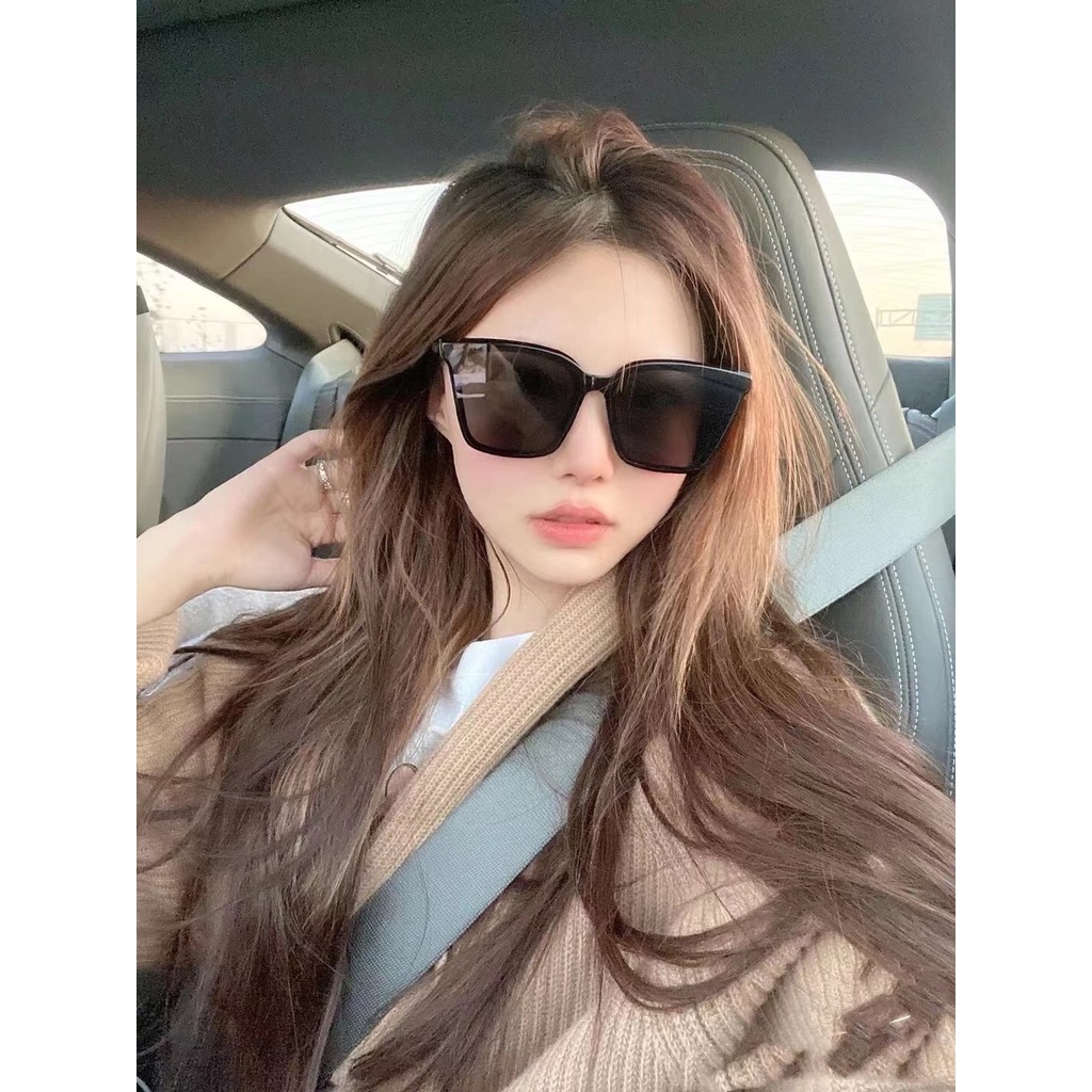 Kính Mát Gọng Vuông Màu Đen Dòng Tega 01 - GM 2021