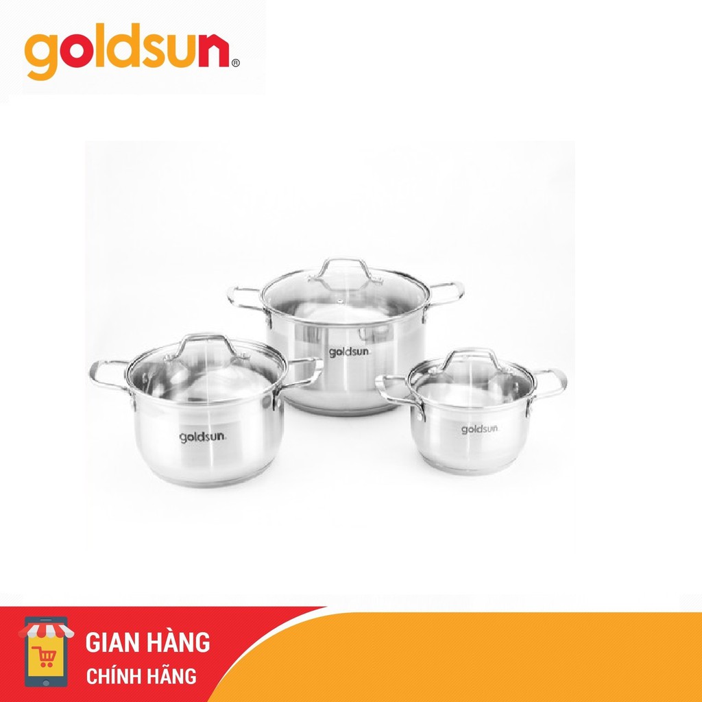 Bộ nồi Inox Goldsun 5 đáy GE41-3506SG