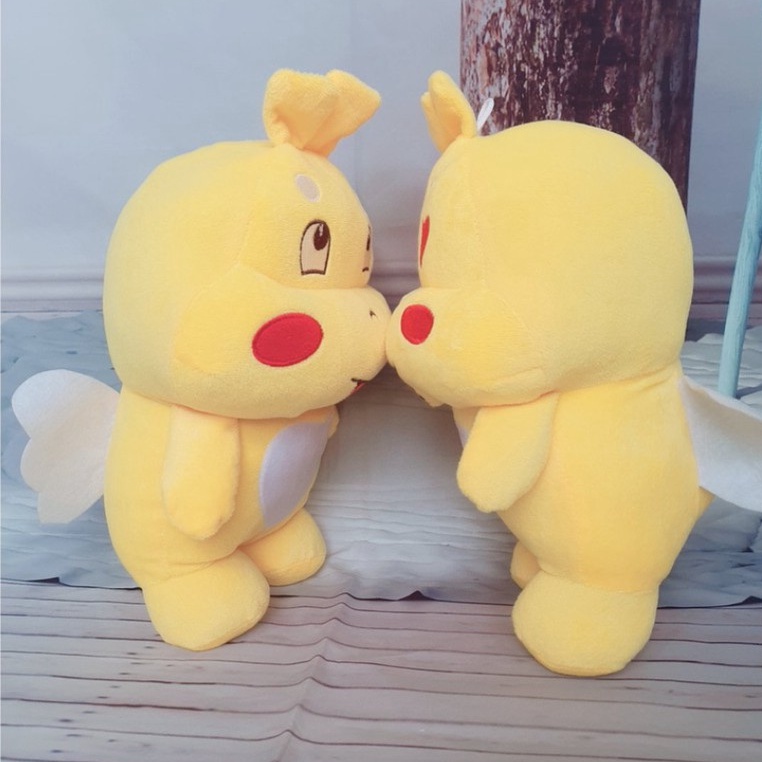 Gấu bông ôm qoobee ong vàng thú nhồi bông cute cho bé kích thước 35cm