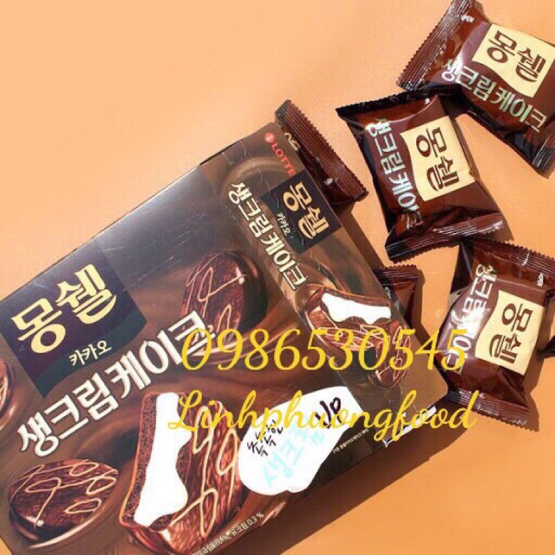 Chocopie socola nhân kem Hàn Quốc 348g nhập khẩu