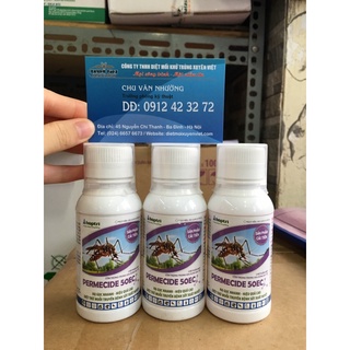 Thuốc diệt muỗi, côn trùng Permecide 50EC (100ml)