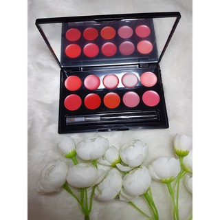 Bảng son Ohui 10 màu Ohui Rouge Real Lipstick.