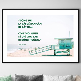 Tranh trang trí những câu nói hay về cuộc sống.