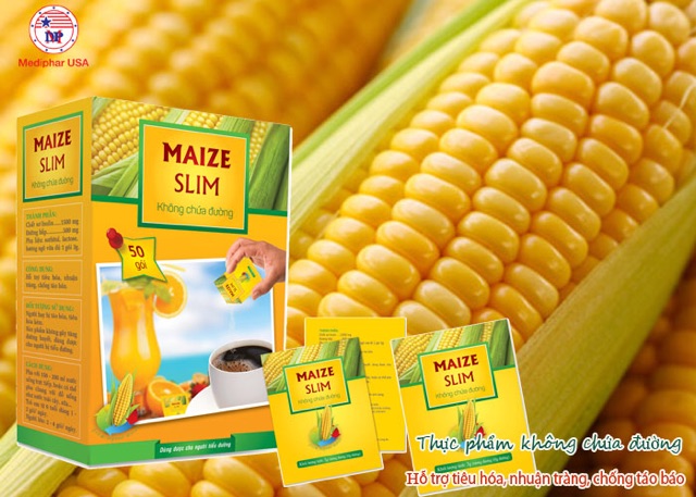 ĐƯỜNG BẮP DÙNG CHO NGƯỜI ĂN KIÊNG, TIỂU ĐƯỜNG MAIZE SLIM