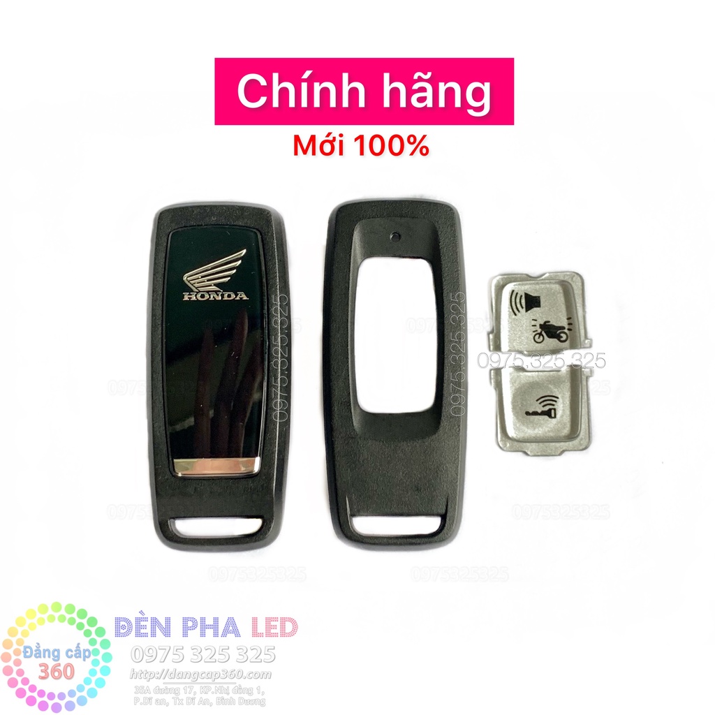 [Mẫu 2022] Vỏ remote 2 nút Honda SH mới 100% - vỏ ZIN có phím -case FOB SH150 SH125 shmode adv sh350i pcx160 Winner X v3