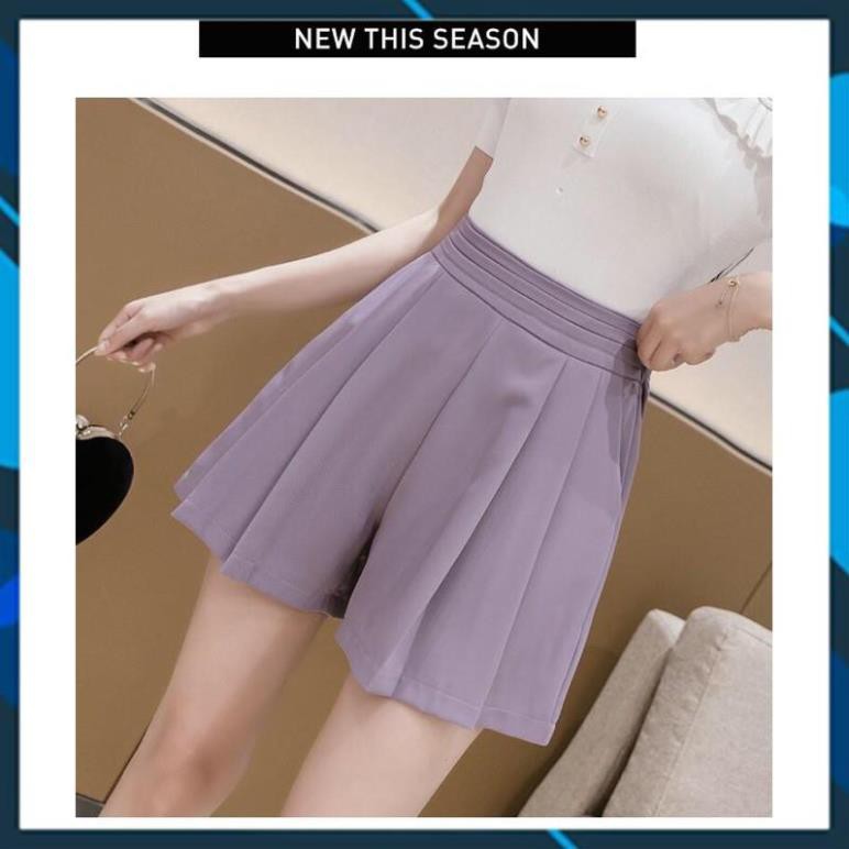 Quần giả váy,quần short nữ giả váy cạp xếp ly chất tuyết mưa cao cấp tôn dáng mã leg208 | BigBuy360 - bigbuy360.vn