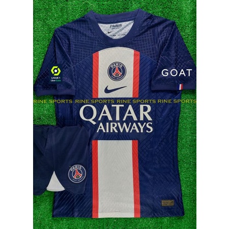 Bộ áo bóng đá PSG Sân nhà Super bodyfix Thailand mùa giải 2022-2023