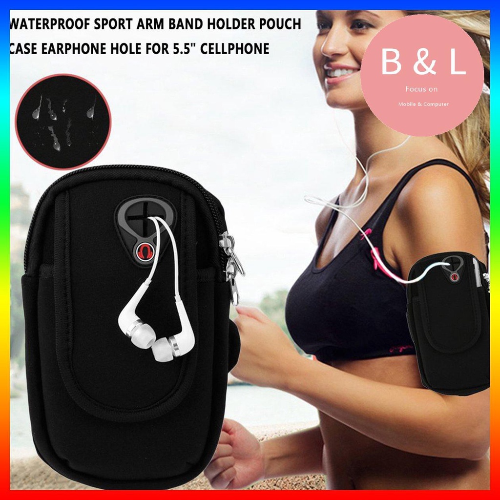 Túi Đựng Điện Thoại Đeo Cánh Tay Chống Thấm Nước 5.5 &quot;