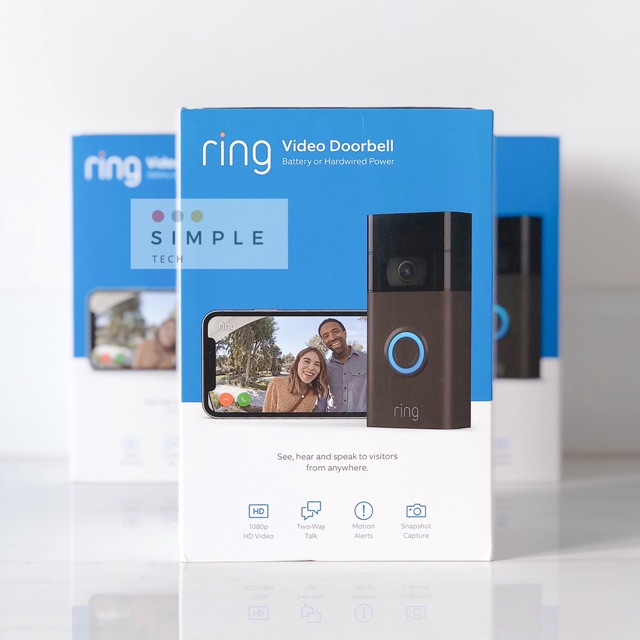 Chuông cửa thông minh có hình Ring Video Doorbell 2