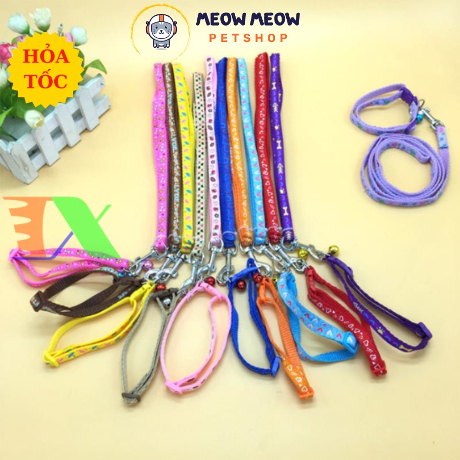 Dây dắt cho mèo | Dây dắt vòng cổ cho thú cưng.