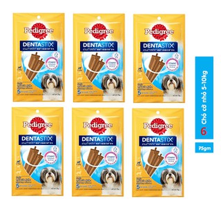 6 gói xương chăm sóc răng dentastix 75gr