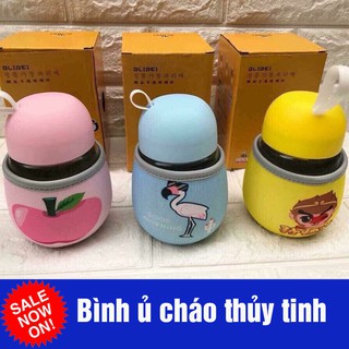 Bình Giữ Nhiệt Thủy Tinh Ủ Cháo,Sữa Tiện Lợi (SP000965 )