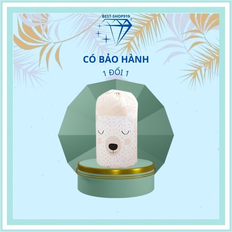 Túi Đựng Chăn Màn Quần áo có dây rút 135L bảo quản Chống Ẩm Mốc Chống Nước Ngăn Côn Trùng Gây Hại