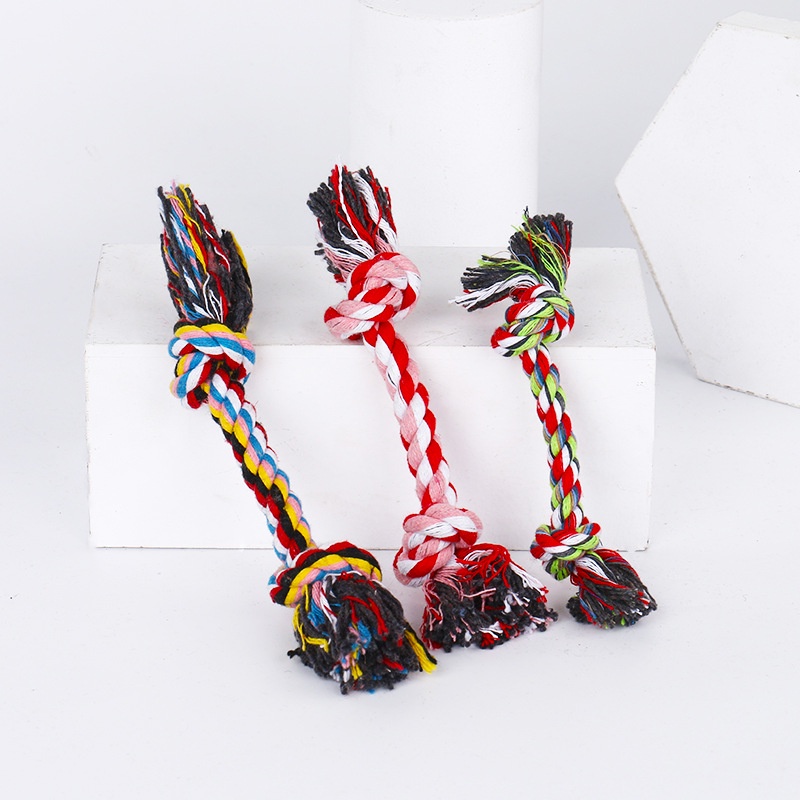 Đồ Chơi GặM HìNh Cục Xương, BằNg Dây Cotton Cho Thú Cưng