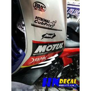 Tem Trùm Ex 135 Đỏ Trắng SBK
