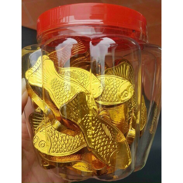 Kẹo socola cá vàng hủ 300gr