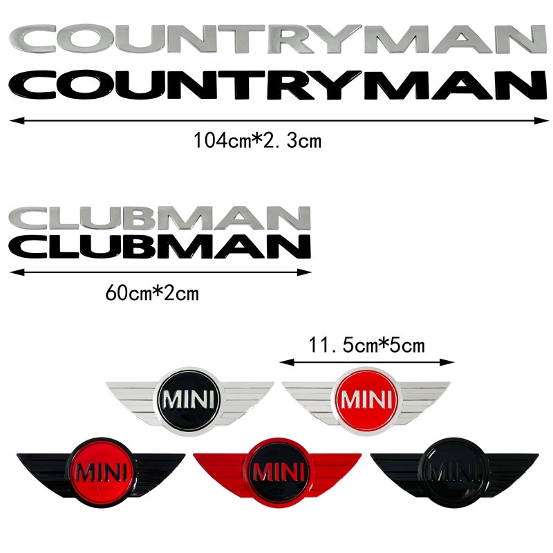 Miếng Dán Trang Trí Xe Hơi Mini Cooper Countryman Clubman R55 R56 R60 R61 F55 F56 F60