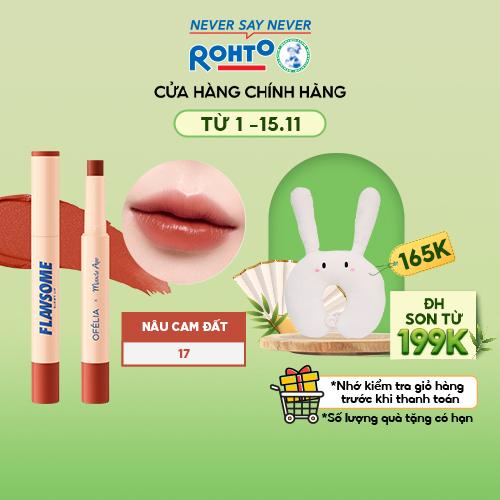 [Mã FMCGMALL -8% đơn 250K] Son Ofélia x Miracle Apo Flawsome Glow Lip (2g)