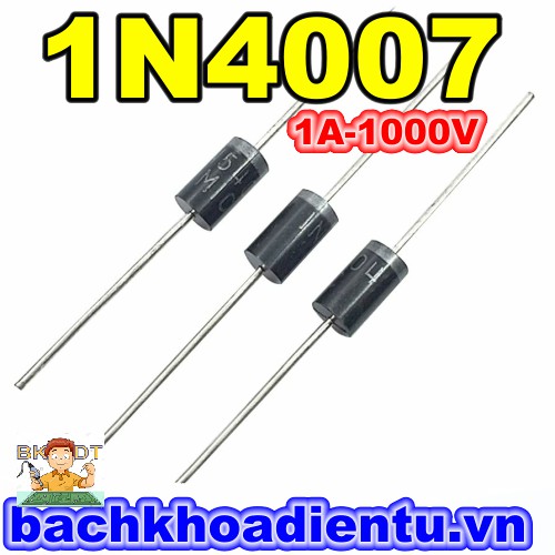 Diode 1N4007 1A- 1000V số lượng 10c.