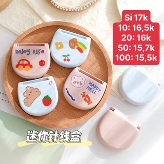 Hộp kim chỉ mini hoạt hình