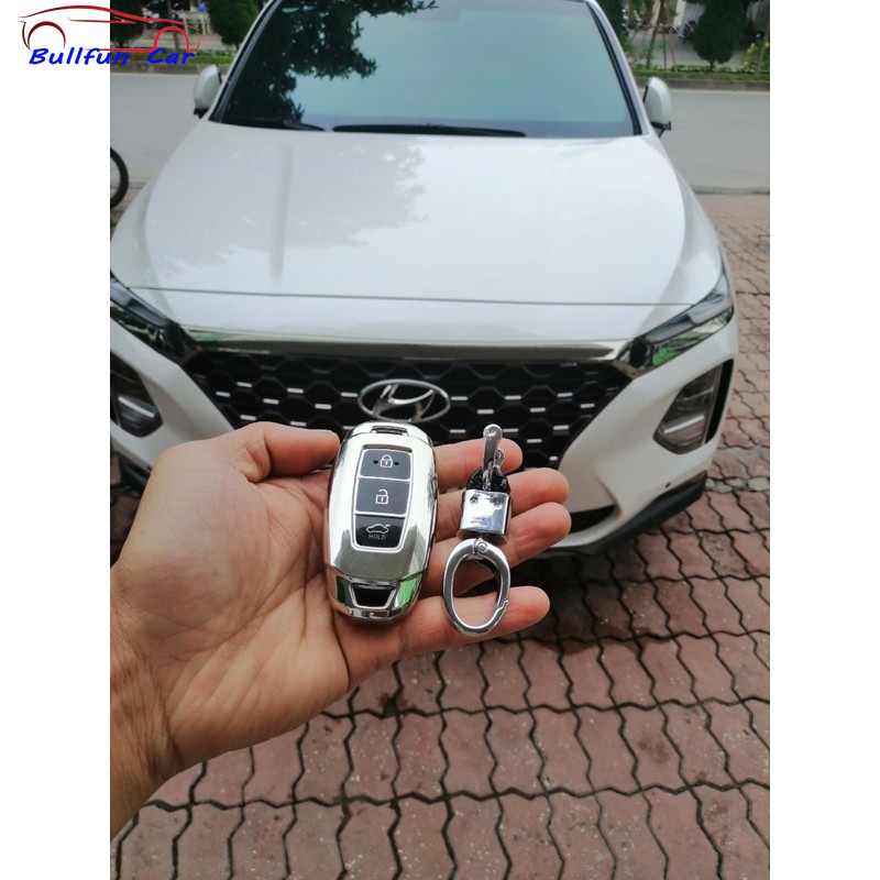HUYNDAI Bao chìa khoá ốp chìa khoá huyndai Santafe Kona Accent