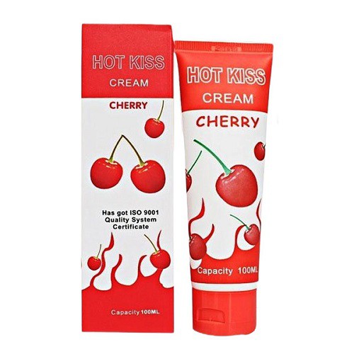 Gel bôi trơn âm đạo Hot Kiss Hương Cherry 100ml cam kết hàng chính hãng