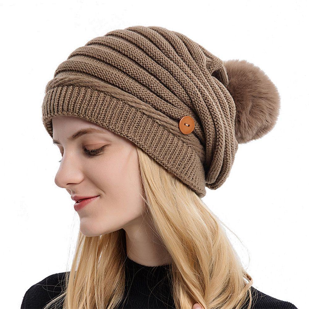 Mũ Beanie Dệt Kim 24 Màu Trơn Co Giãn Thời Trang Thu Đông Cho Nam Và Nữ