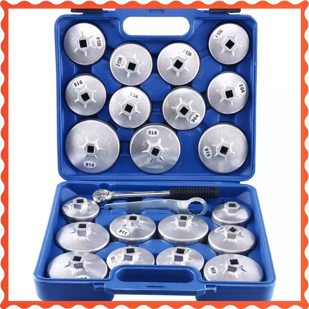 Vam tháo cốc lọc dầu cảo mở lọc dầu xe ô tô con, xe tải 23 chi tiết từ 65mm đến 101mm