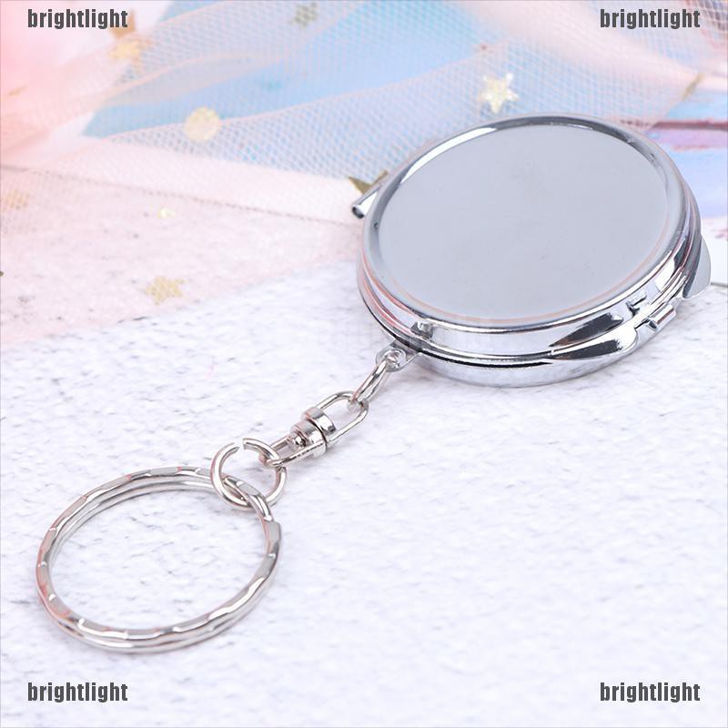 Móc Khóa Kim Loại Kèm Gương Dễ Thương