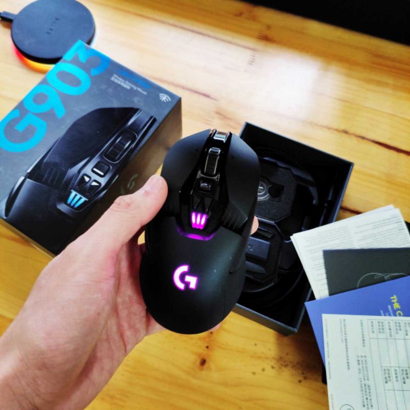 Chính hãng – Logitech G903 Hero 25.6K DPI bảo hành 12 tháng led rgb 16 triệu màu