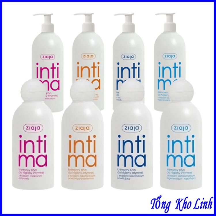 Combo Dung Dịch Vệ Sinh phụ nữ Intima Cúc La Mã 200ml - Ziaja Ba Lan 200ml