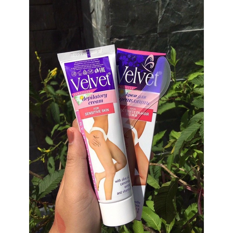 Kem tẩy lông Velvet Sensitive Nga 100ml | BigBuy360 - bigbuy360.vn