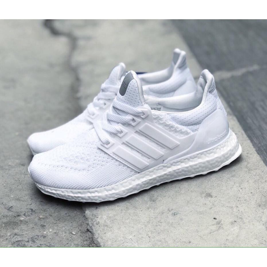 Xả 12.12 [Chính Hãng] [FREE SHIP] Giày Adidas UltraBoost màu trắng full . 2020 new . 2020 ️🥇 . NEW : ' " : * > : _