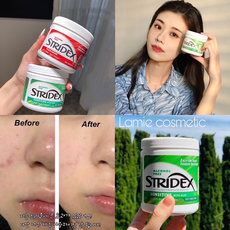 Pad tẩy da chết hoá học STRIDEX BHA | BigBuy360 - bigbuy360.vn